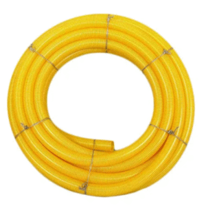 Yellow Suction Hose Heliflex